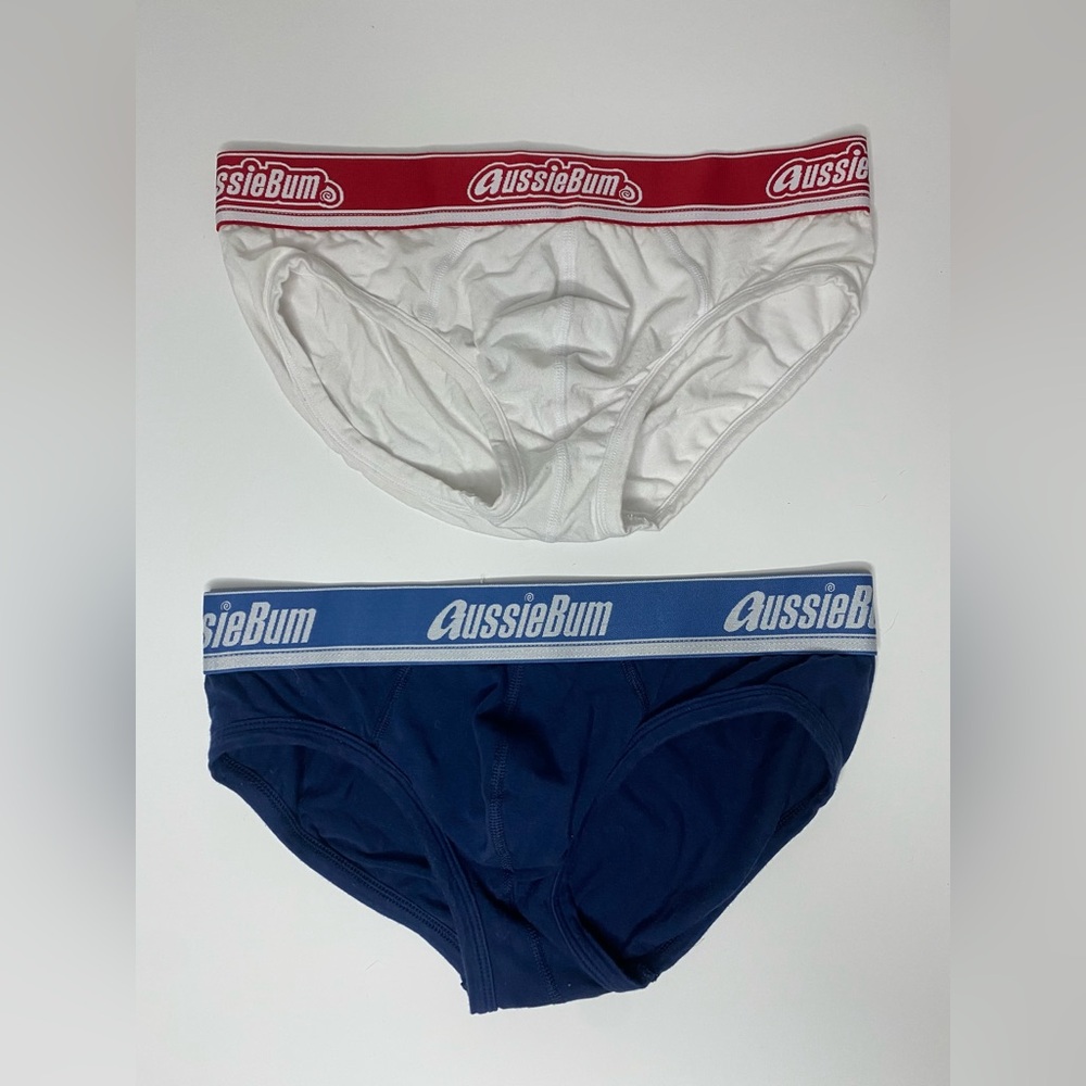 Two small Aussiebum Wonderjock Pro briefs